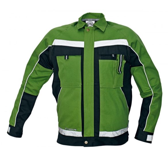 STANMORE kabát zöld/fekete 56