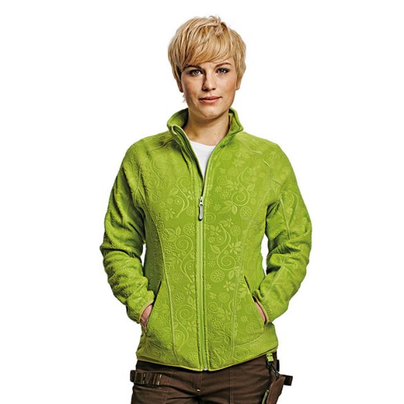 YOWIE női polár kabát zöld L