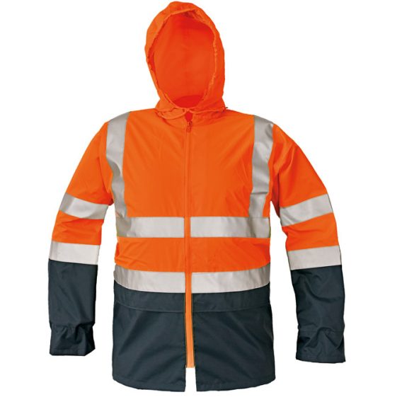EPPING kabát fényv narancssárga/navy L