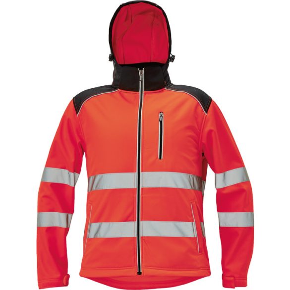 KNOXFIELD HV softshell dzseki piros L