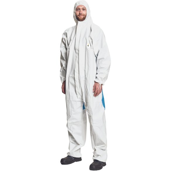 CHEMSAFE COOL overall fehér/kék XL