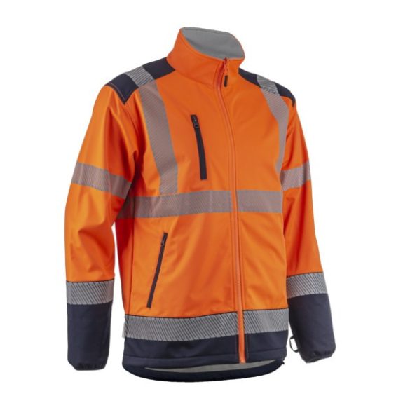 Új! Kazan Kombinálható Hi-Viz Narancs Softshell Felső_L