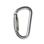 Twist Lock Acél Karabiner 19Mm Nyitású