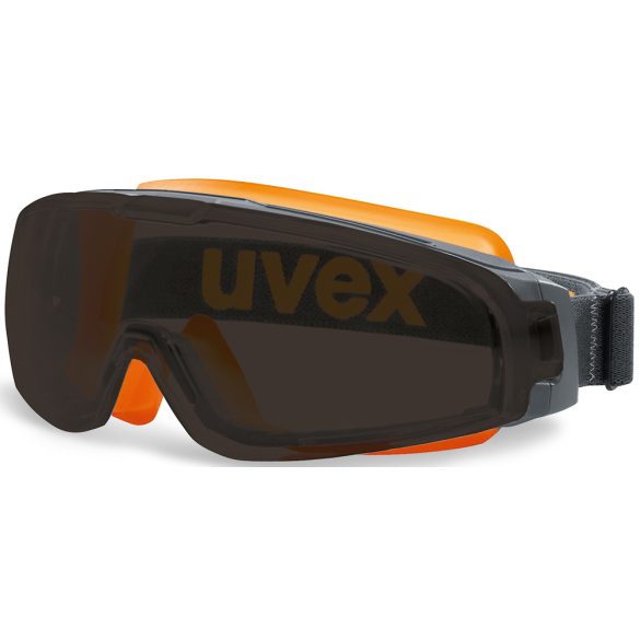 Új! Uvex U-Sonic Szemüveg Narancs Keret, Gumip.Víztiszta