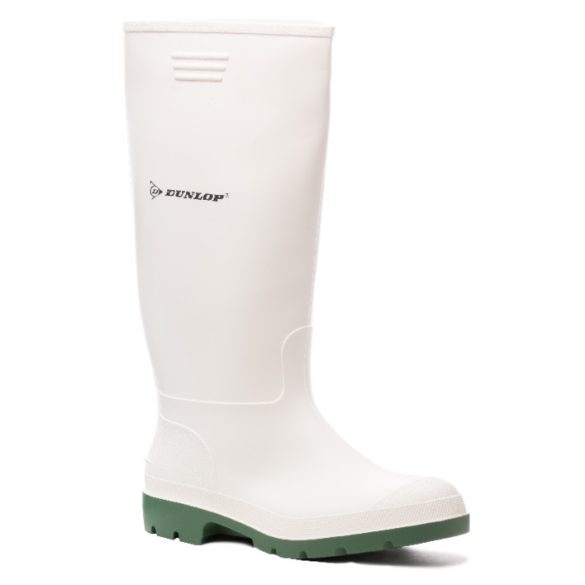 DUNLOP PRICEMASTOR FEHÉR PVC CSIZMA_41