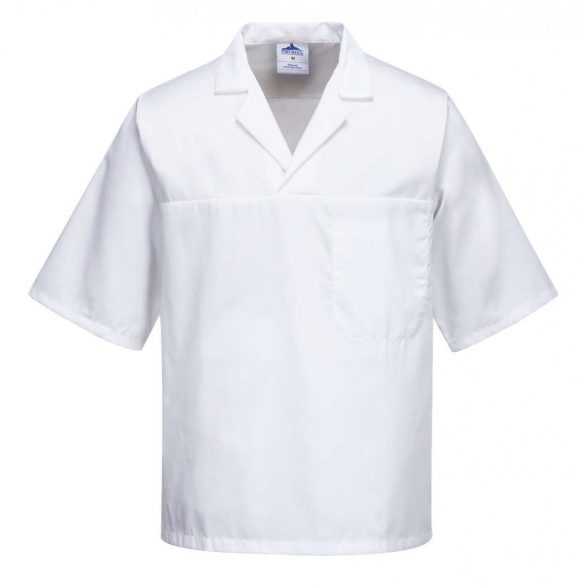 Portwest Pék ing rövid ujjal-2209-fehér-XL