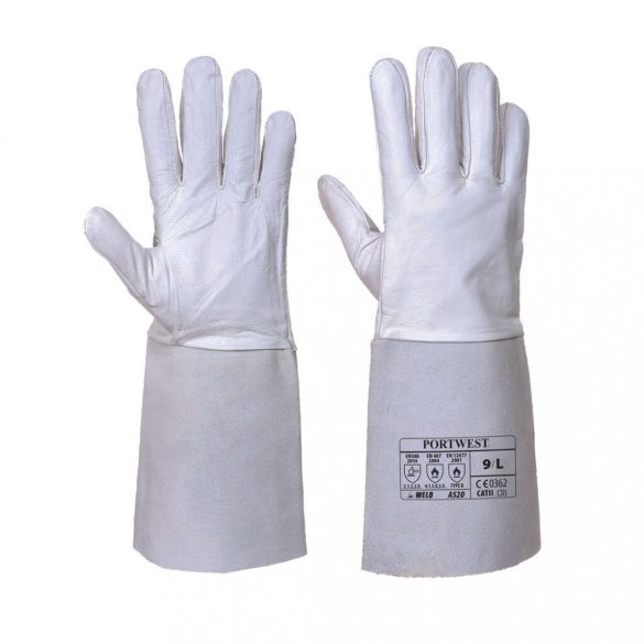 Portwest Prémium AWI hegesztőkesztyű-A520-szürke-2XL