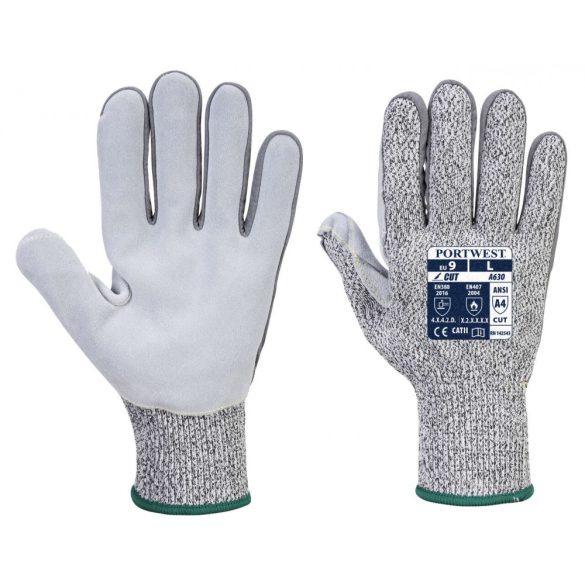 Portwest Razor vágásbiztos kesztyű, Cut 5-A630-szürke-XL