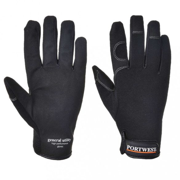 Portwest General Utility, többfunkciós általános védőkesztyű-A700-fekete-2XL