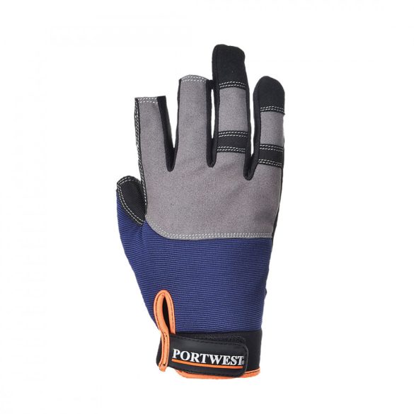 Portwest Powertool Pro, nagy teljesítményű kesztyű-A740-tengerészkék-M