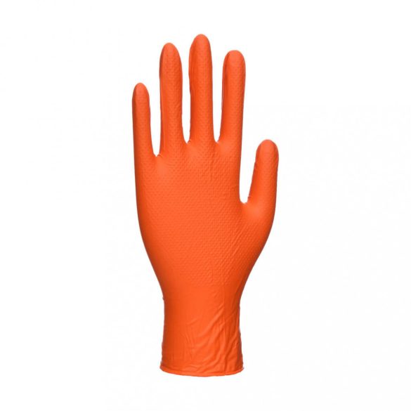 Portwest Orange HD egyszerhasználatos kesztyű (100 db)-A930-narancs-L