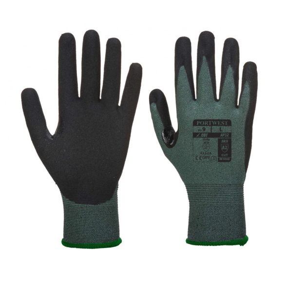Portwest Dexti Cut Pro védőkesztyű-AP32-fekete / szürke-L
