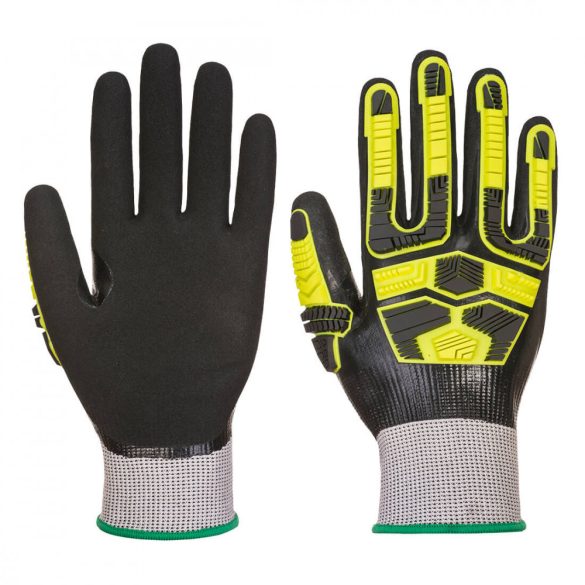 Portwest HR18 Waterproof Cut Impact-AP55-szürke/fekete-S