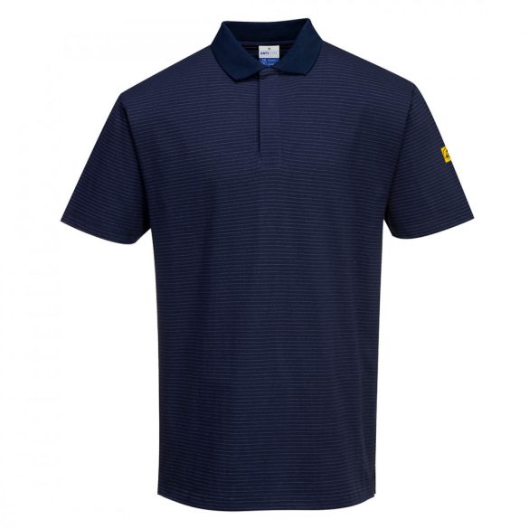 Portwest Antisztatikus, ESD pólóing-AS21-tengerészkék-2XL
