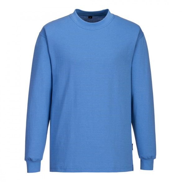 Portwest Antisztatikus ESD hosszú ujjú póló-AS22-kék-3XL