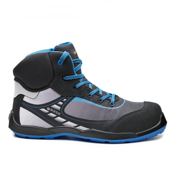 BASE Bowling munkavédelmi bakancs  S3 SRC-B0678-fekete/kék-46