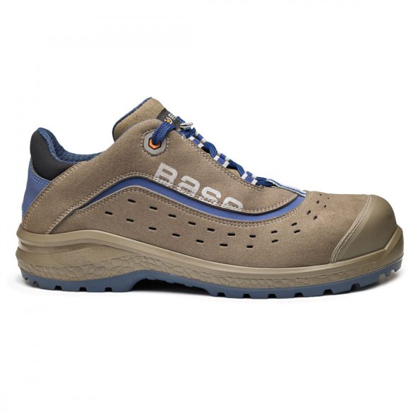 BASE Be-Active munkavédelmi cipő  S1P SRC-B0885-szürke/fekete-38