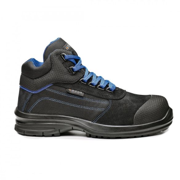 BASE Pulsar munkavédelmi bakancs  S1P SRC-B0954-fekete/kék-37