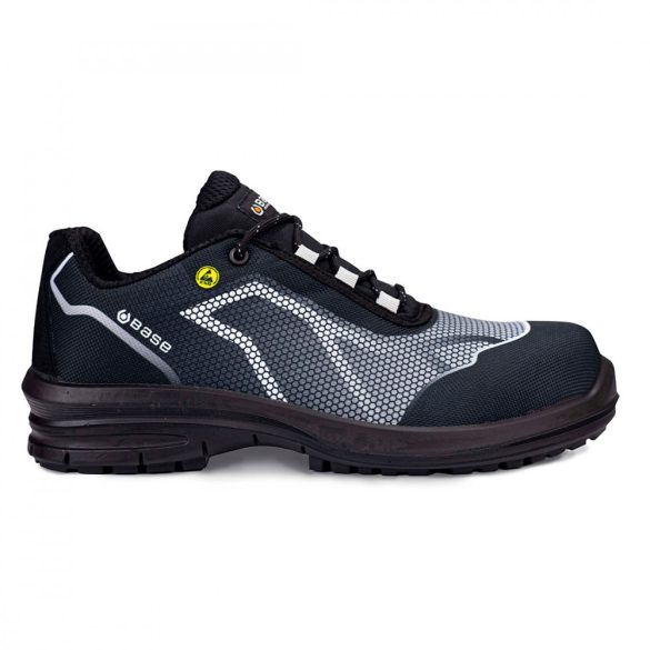 BASE Oren ESD munkavédelmi cipő S3 SRC-B0978E-fekete-45
