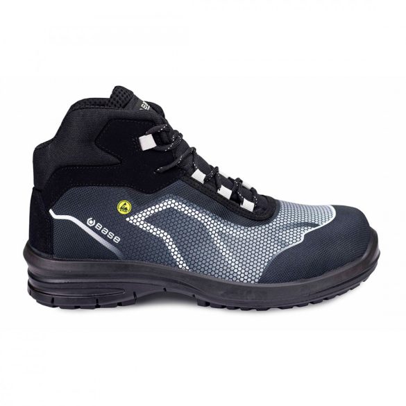 BASE Oren Top ESD munkavédelmi bakancs S3 SRC-B0979E-fekete-42