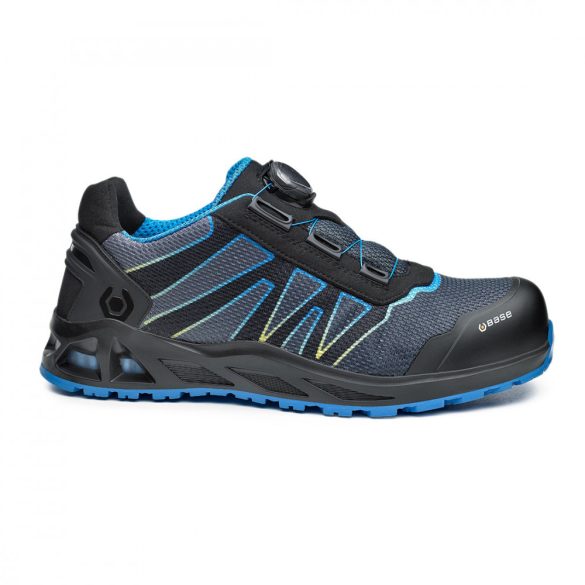 BASE K-Energy munkavédelmi cipő  S3 HRO SRC-B1007-szürke/fekete-41