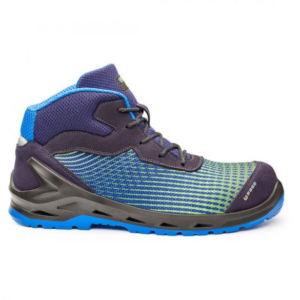 BASE i-Cyber Fluo bakancs  S1P ESD SRC-B1213-sötétkék/fluo-45