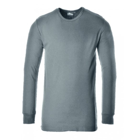 Portwest Hosszú ujjú póló - aláöltözet-B123-szürke-2XL