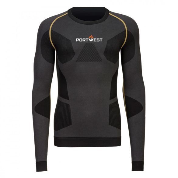 Portwest DynamicAir Baselayer Top - aláöltözet-B173-szürke-S