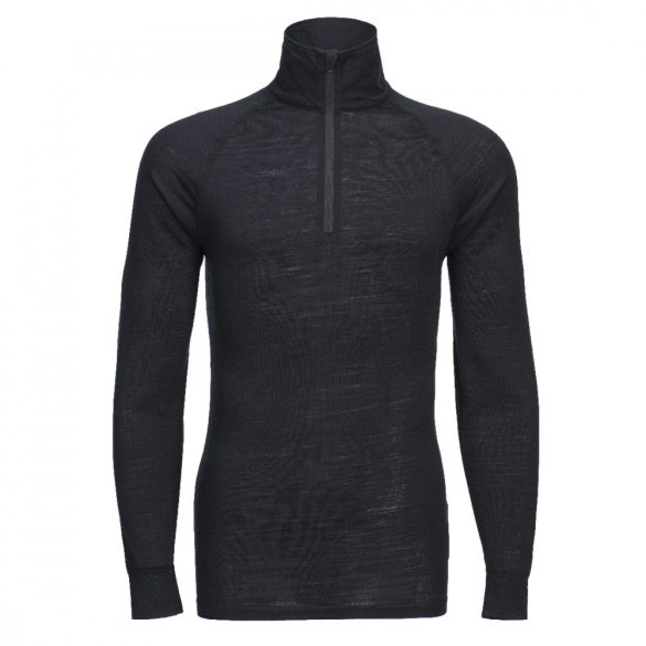 Portwest Merinói gyapjú 1/4 cipzáras felső - aláöltözet-B184-fekete-2XL