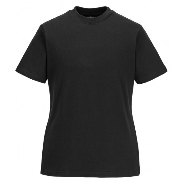Portwest Turin női póló-B192-fekete-2XL