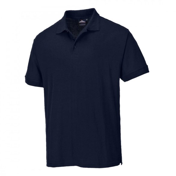 Portwest Nápoly teniszpóló-B210-sötét tengerészkék-4XL