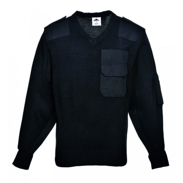 Portwest NATO pulóver-B310-fekete-2XL