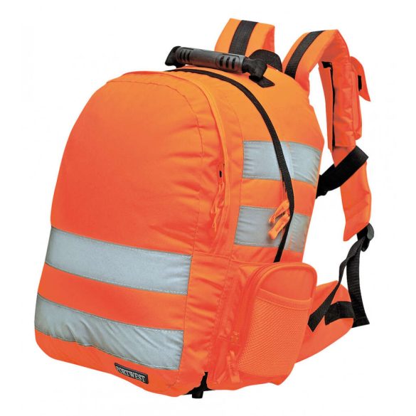 Portwest B904 - Jól láthatósági hátizsák, gyorskioldóval - egy méret - narancs