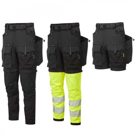 Portwest Ultimate Modular 3 az 1-ben nadrág-BX321-fekete-42 (XXL)