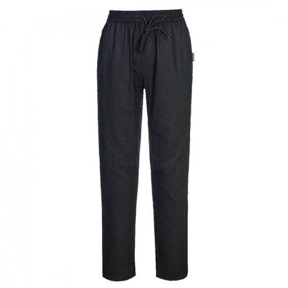 Portwest Cotton Mesh Air Chef Trousers-C076-fekete-3XL