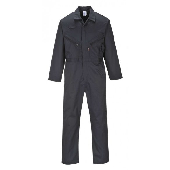 Portwest Liverpool Zip overál-C813-fekete-L