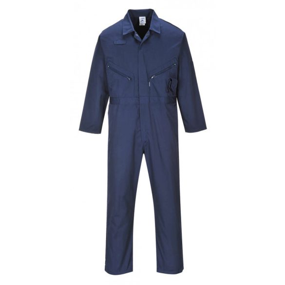 Portwest Liverpool Zip overál-C813-tengerészkék-S