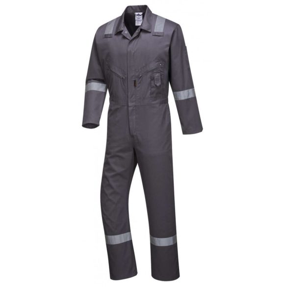 Portwest Iona pamut overál-C814-szürke-3XL