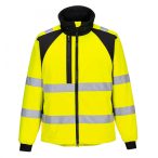   Portwest WX2 Eco Hi-Vis Softshell (2L)-CD875-sárga / fekete-2XL