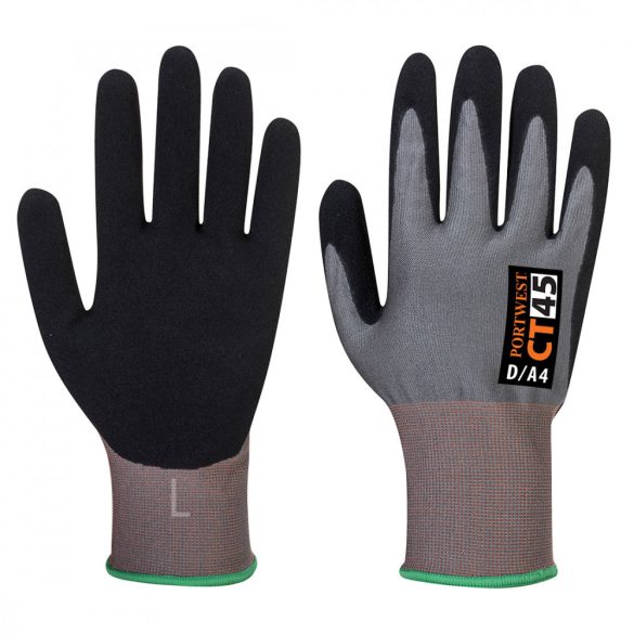 Portwest CT45 HR Nitril hab-CT45-szürke/fekete-XL