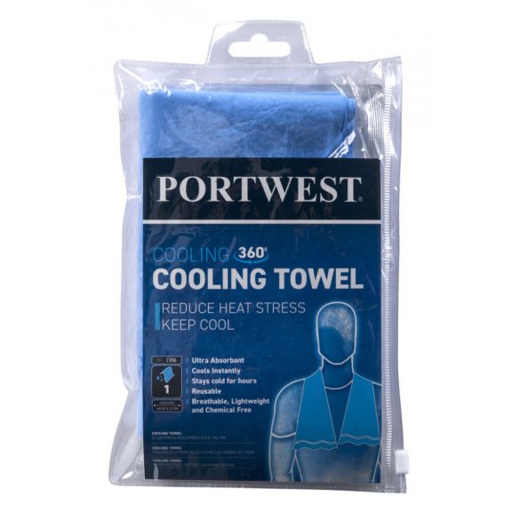 Portwest Cooling törölköző-CV06-kék--