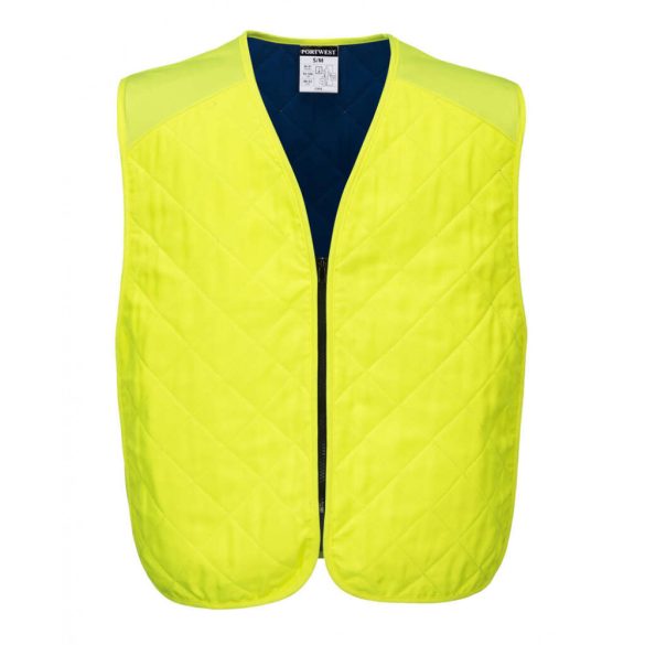 Portwest Cooling hűtőmellény-CV09-sárga-L/XL