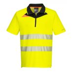   Portwest DX4 Hi-Vis rövid ujjú póló-DX412-sárga / fekete-L