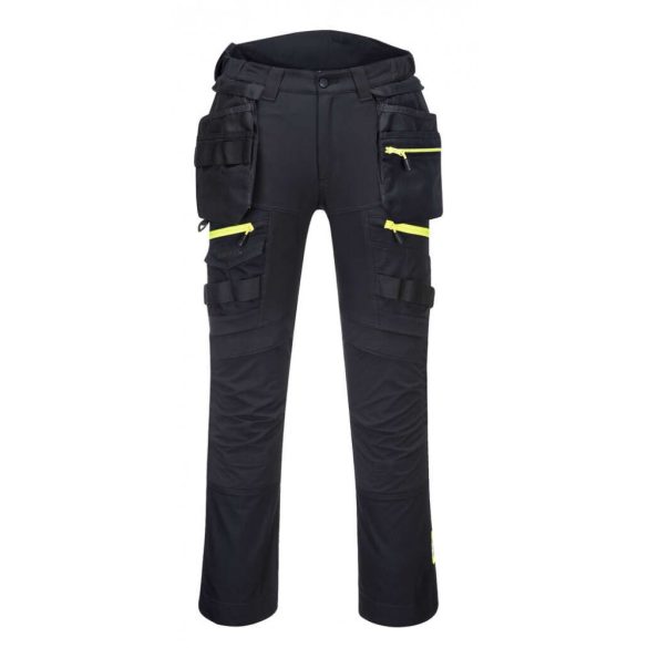 Portwest DX4 lengőzsebes nadrág-DX440-fekete-28 (XS)