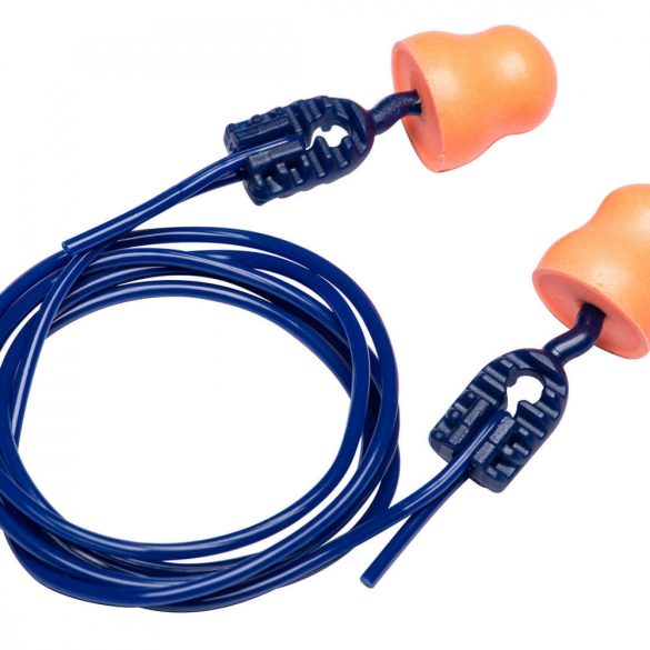 Portwest Easy Fit PU Ear Plugs Corded (200 pár) EP12 - narancs - -