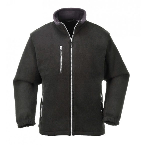 Portwest City polár pulóver-F401-fekete-3XL