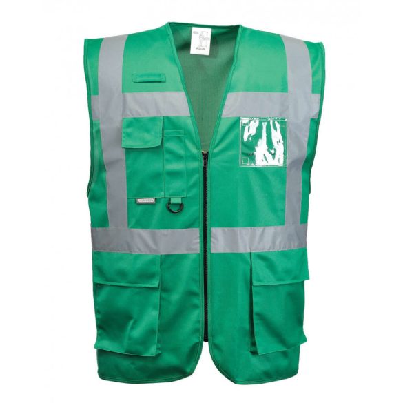 Portwest Iona vezetői mellény-F476-zöld-2XL