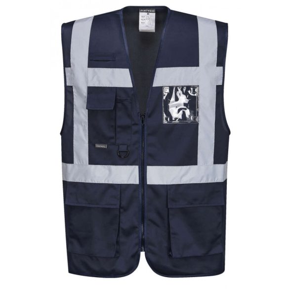 Portwest Iona vezetői mellény-F476-tengerészkék-XL