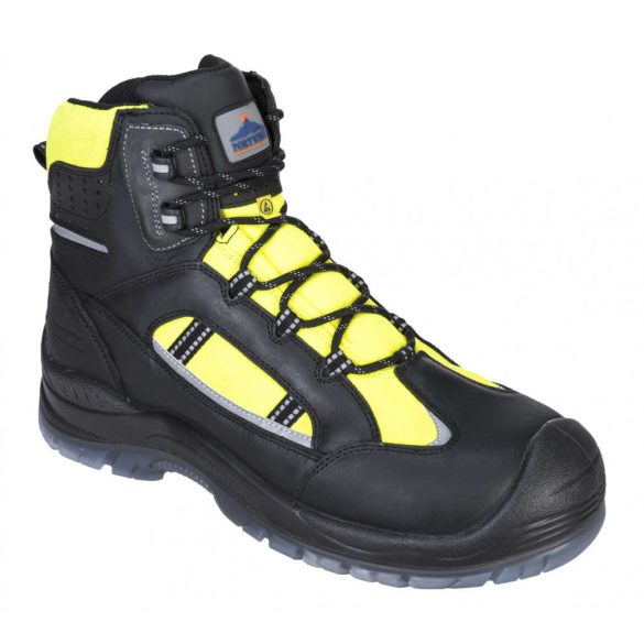 Portwest FC59 - Portwest Compositelite Retroglo Hi-Vis bakancs S3 WR ESD - 44 - sárga