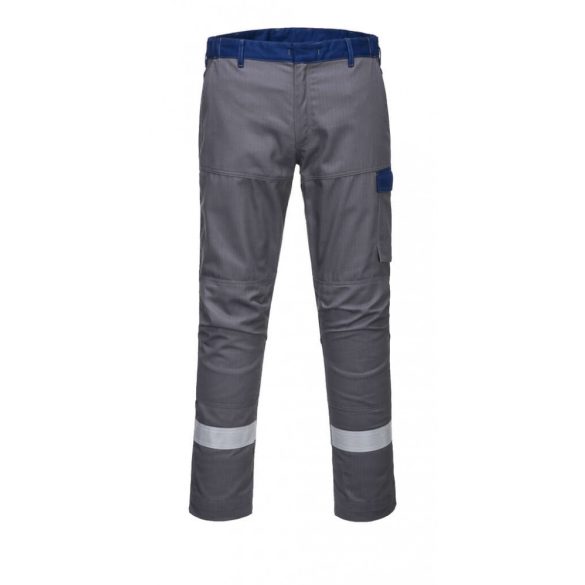 Portwest Bizflame Ultra kéttónusú derekas nadrág-FR06-szürke-40 (XL)